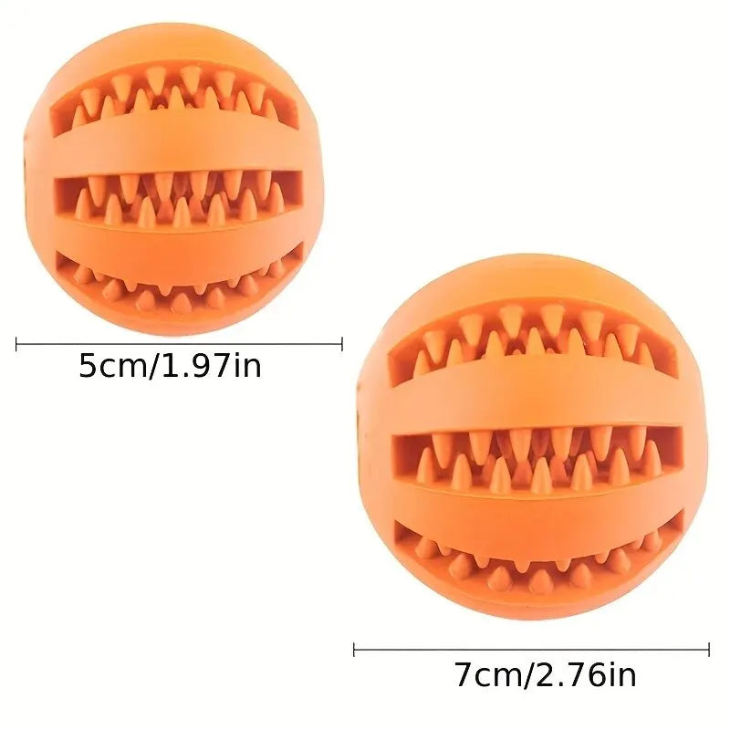 PupBall- Nontoxic Bite Resistant Toy Ball for Pet Dogs Puppy,Cats