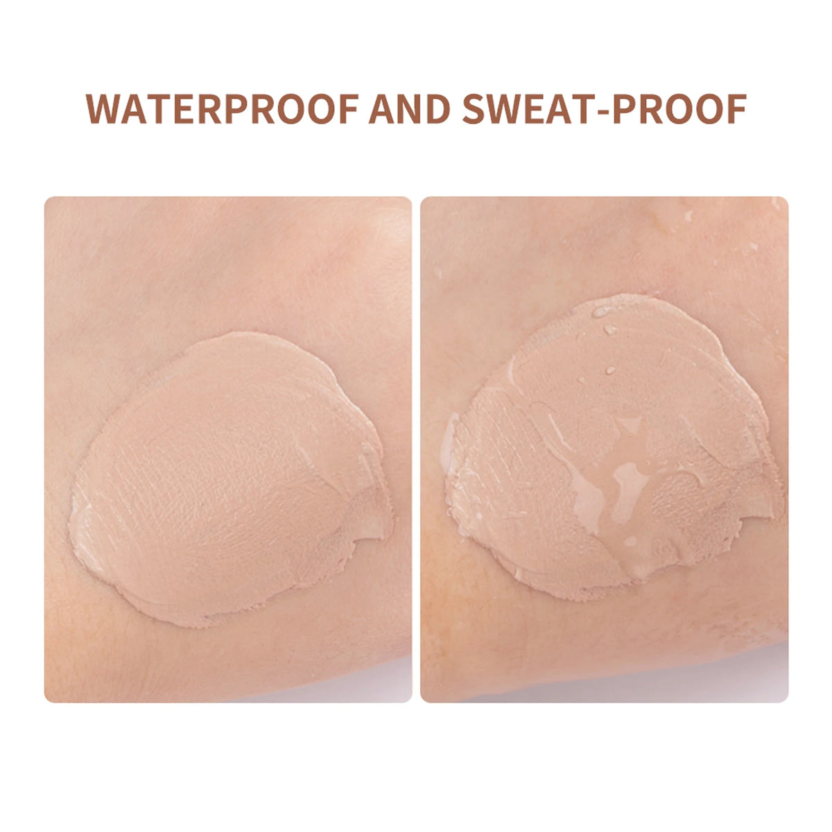 Color Changing Foundation : 4 in 1 Moisturizing SPF 30+ Hydrating ,Waterproof,Skin Tone Matching.