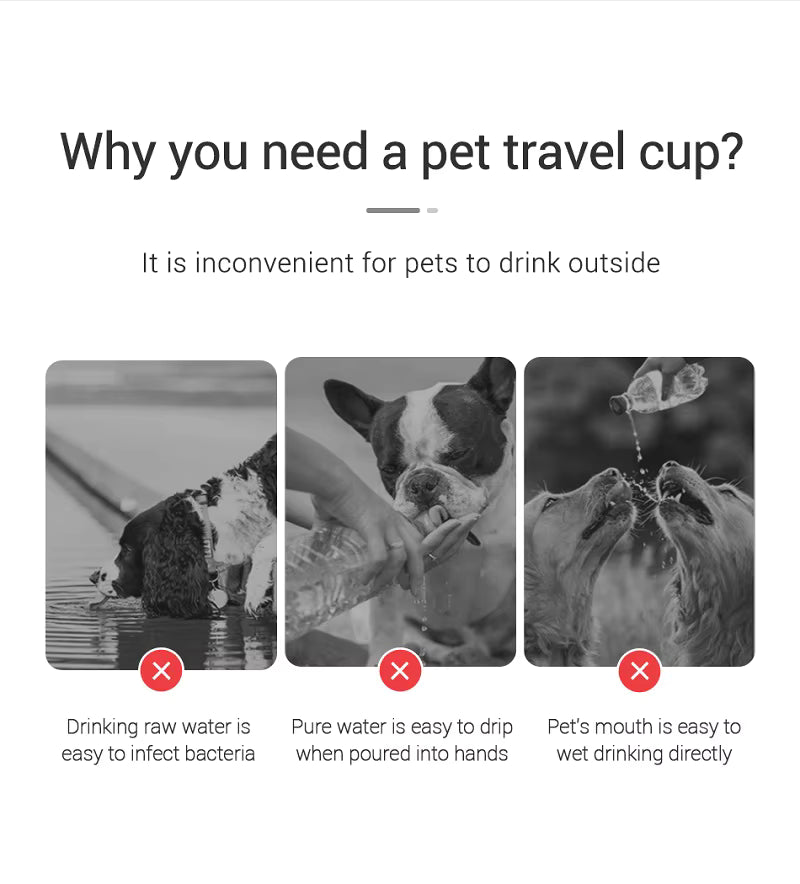 Doggy Drink-Portable Dog Water Bottle