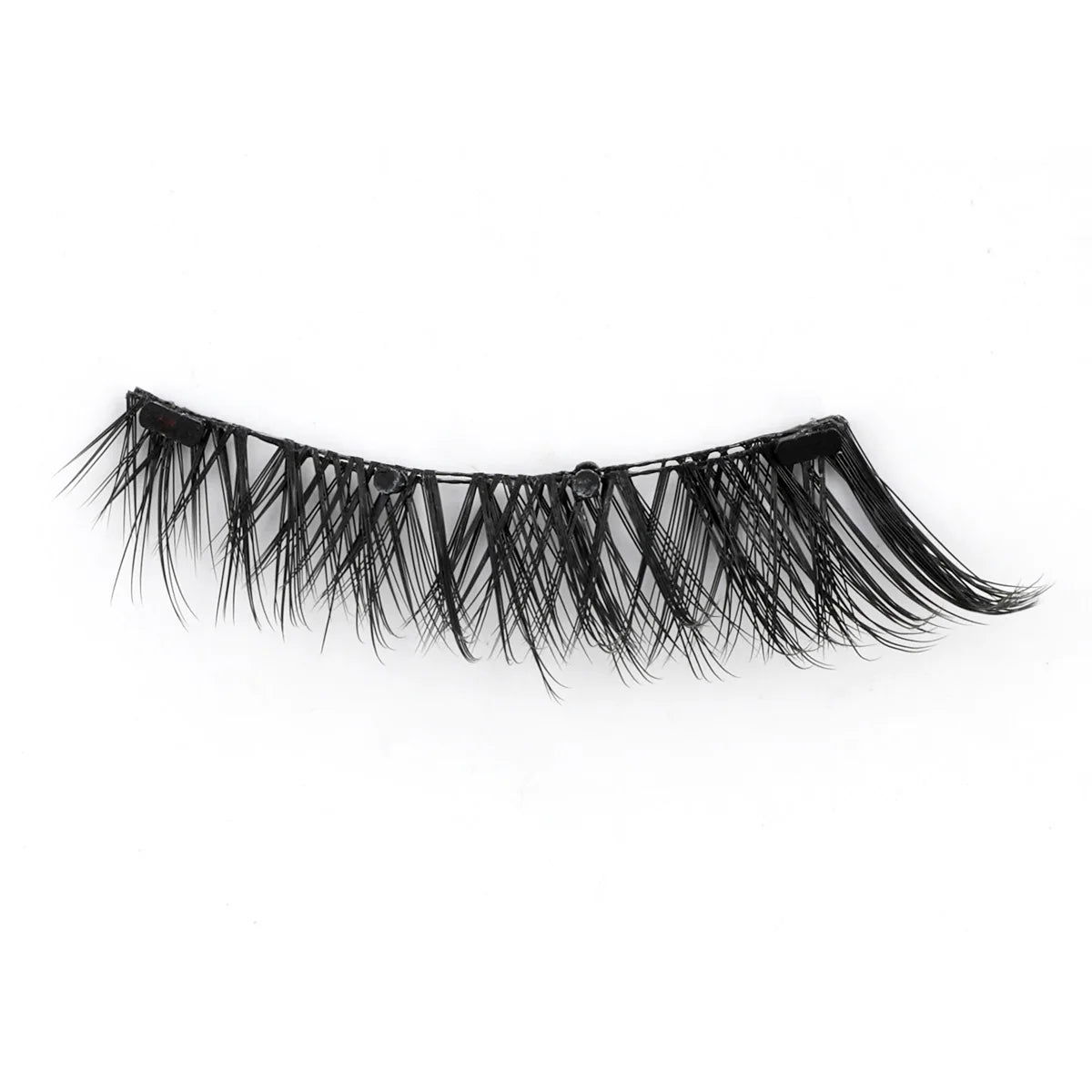 LashPop -1 Pair Reusable Magnetic Lashes  with Clip Tweezers.