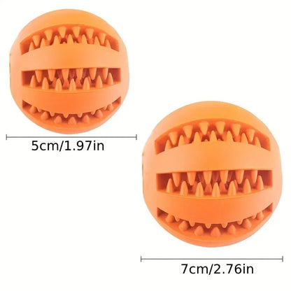 PupBall- Nontoxic Bite Resistant Toy Ball for Pet Dogs Puppy,Cats
