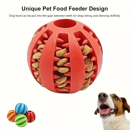 PupBall- Nontoxic Bite Resistant Toy Ball for Pet Dogs Puppy,Cats