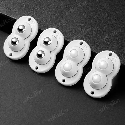 Quick Move-  Self Adhesive Caster Wheels 360 Degree Rotation for Furniture